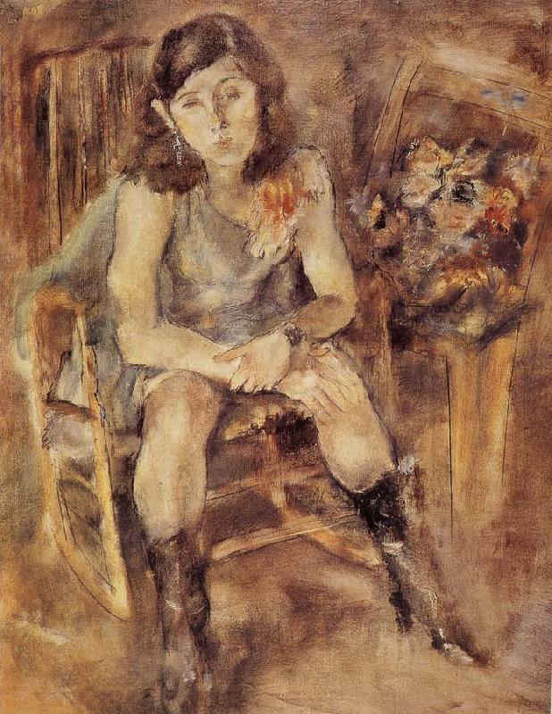 Jules Pascin General Girl oil painting image